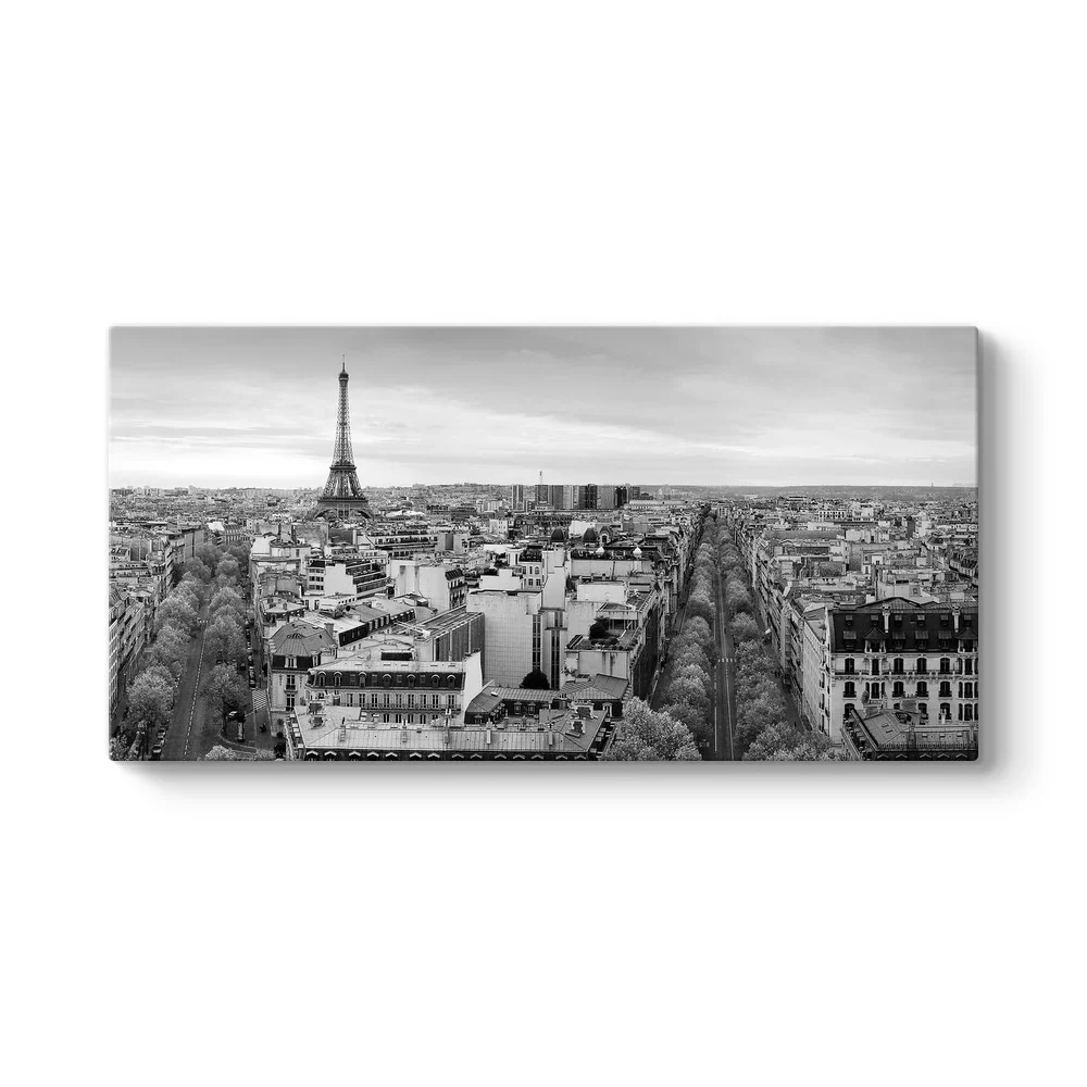 Paris Panorama Manzara Tablosu - Model 5